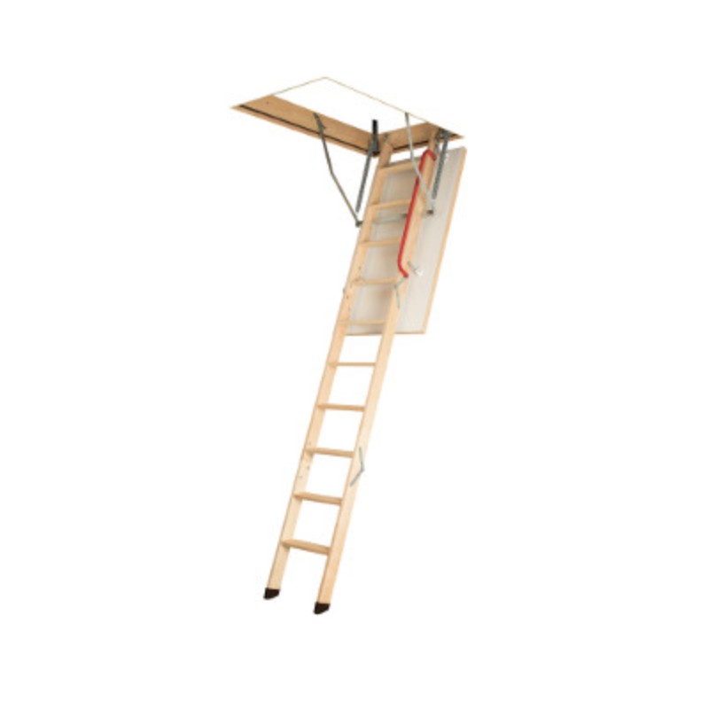 Escalier escamotable avec échelle en bois LWK KOMFORT