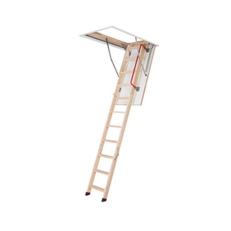 Escalier  escamotable avec échelle en bois LWZ PLUS
