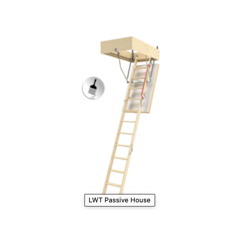 Escalier escamotable avec échelle en bois LWT PH